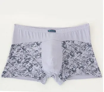 Naujas Atvykimo Underwears vyrų boksininkų plius dydis 8XL minkštas modalinis spausdinimo vyriški šortai
