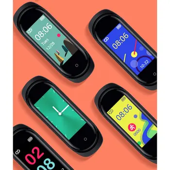 Naujas M5 Pro Smart Žiūrėti vandeniui Bluetooth Žiūrėti Fitness Sport Tracker Skambinkite Smartwatch Muzikos Smart Apyrankė