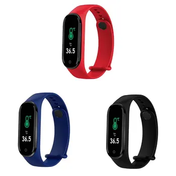 Naujas M5 Pro Smart Žiūrėti vandeniui Bluetooth Žiūrėti Fitness Sport Tracker Skambinkite Smartwatch Muzikos Smart Apyrankė