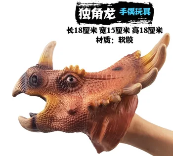 Naujas Minkšta Lėlė Dinosaure Vertus Lėlės Pav Galvos Gyvūnų Rankos Dino Žaislų Istorijų Vaikai Modelis Pasaulyje
