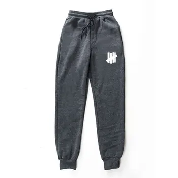 Naujas Sweatpants Vyrų Hip-hop streetwear Kelnės Mados Vyrų Undefeated Cool Kokybės Vilnos kelnės Vyrams Bėgiojimas Atsitiktinis Kelnės