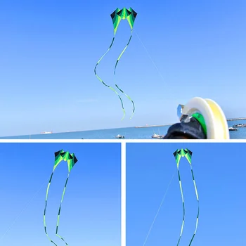 Nemokamas pristatymas 15m vaikščioti į dangų aitvaras skristi lauko žaislai parašiutu aitvarai suaugusiųjų radaro aitvaras linija dideli aitvarai ritės gamyklos ikite
