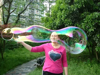 Nemokamas Pristatymas 2021 Naujas Mados Magija Didelis Burbulas Žiedas Įrankiai Rodyti Rekvizitai Milžiniškas Burbulas Lazdelė Dėklas Plokštė Vaikų Kūrybos Žaislai