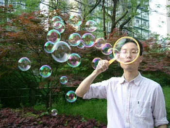 Nemokamas Pristatymas 2021 Naujas Mados Magija Didelis Burbulas Žiedas Įrankiai Rodyti Rekvizitai Milžiniškas Burbulas Lazdelė Dėklas Plokštė Vaikų Kūrybos Žaislai