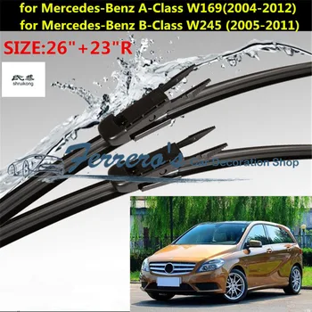 Nemokamas pristatymas 2vnt/daug SG-004 Valytuvų mentės Mercedes-Benz A-Klasės W169 2004-2012 / B Klase, W245 2005-2011 26