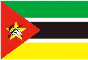 Nemokamas pristatymas Mozambiko vėliava 90*150cm Kabo valstybinė Vėliava