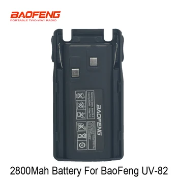 Nešiojamasis Radijo Baofeng UV82 2800mAh recharger baterija du būdu radijo uv 82 walkie talkie li-ion baterija