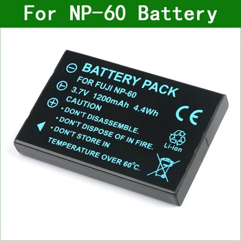 NP60 NP-60 Fotoaparato Baterija + Kroviklis Skirtas Fujifilm FinePix 50i 601 F401 F410 M603 Už CASIO QV-R3 QV-R4 NP-30 SLB-1037 SLB-1137