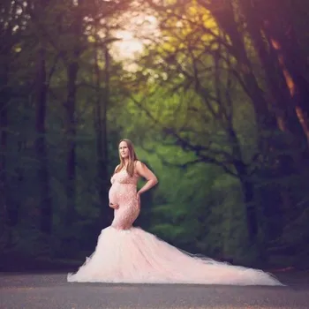 Nėštumo Suknelė Fotografijos Rekvizitai Suknelės Už Nuotrauką Šaudyti Maxi Suknelė Suknelės Motinystės Drabužius Nėščioms Moterims Premama Vestido