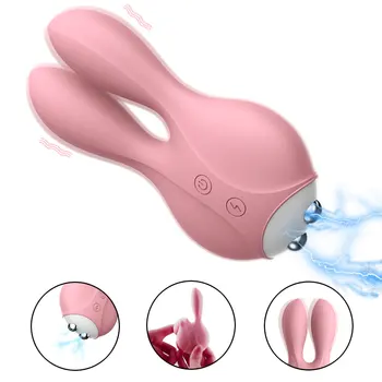 OLO Elektros Smūgio Rabbit Vibratorius Kiaušinių Krūties Klitorio Stimuliatorius Massager VibratorsFemale Masturbacija Sekso Žaislas, skirtas Moterims, Vyrams