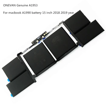 ONEVAN Originali A1953 Baterija Apple Macbook Pro A1990 bateriją 15 colių Jutiklinis Baras 2018 2019 metų MR962LL EMC3359 020-02391