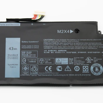 ONEVAN Originali Nauja XCNR3 Baterija Dell Latitude Ultrabook 7370 13-7370 N3KPR P63NY WY7CG 0WV7CG Serija