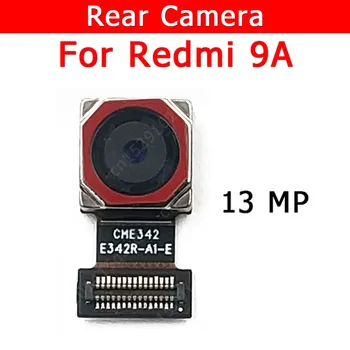 Originalaus Galinio vaizdo Kamera, Skirta Xiaomi Redmi 9A Redmi9A 9 A Atgal Pagrindinė Didelis Fotoaparato Modulio Flex Kabelis Pakeitimo Atsarginės Dalys