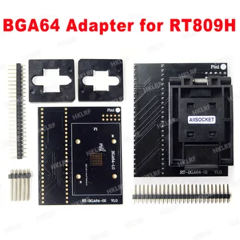 Originalus RT809H EMMSP-Nand FLASH Programuotojas +16 Adapteriai TSOP56 BGA63 BGA64 BGA169 RT-BGA63-01 RT-BGA64-01 RT-BGA169-01