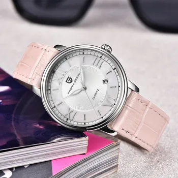 Pagani Prekės ženklo Dizainas Moteris Žiūrėti Mados Kvarciniai Laikrodžių atsparumas Vandeniui 30M Prabanga Lady Suknelė Laikrodžiai Laikrodis Relogio Feminino 2020 m.