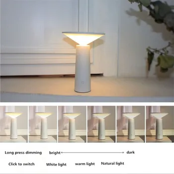 Palieskite Jungiklis 3 Rūšių LED Stalo Lempa Akių Apsauga Skaityti Pritemdomi USB Led Lentelė, Šviesos, Naktį Šviesos Lampe De Biuro Led Studijų