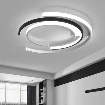 Paprasta LED Balta Lubų Lempa Morden Namų Apšvietimo Gyvenamasis Kambarys, Virtuvė, Kambarys, Šviesos, Namų Dekoro Šviesos Šviestuvai Lubų Šviesos