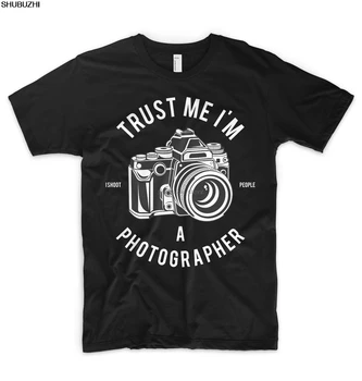 Pasitikėjimo Manimi, aš esu Fotografas Marškinėliai Viršų aš Šaudyti Žmonių Canon 