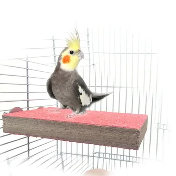 Paukščių Žaislas Leteną Šlifavimo Valyti Žaislų Papūga Įkandimų Papūga Kūrybos Paukščių Kramtyti Žaislas Laktos ir Narvo Stovi Platforma Naminių Reikmenys