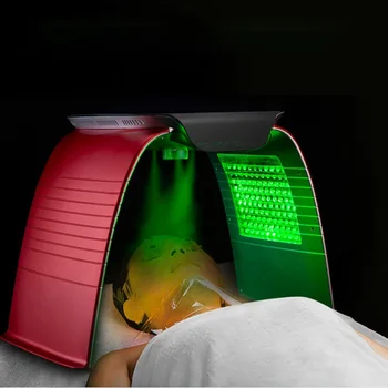 PDT 7 spalvų šviesos led fotonų terapija, veido kaukė 