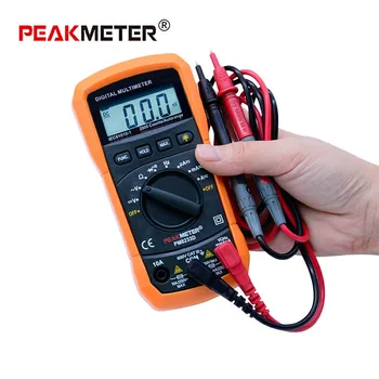 PEAKMETER PM8233D Nešiojamas Skaitmeninis Multimetras Testeris Profesinės Daugiafunkcį DC AC Voltmeter Dažnis