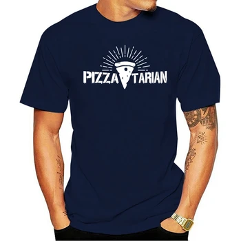 Pizzatarian Skanus italijos Flatbread Marškinėliai Kvėpuojantis Dizaineris S-XXXXXL Vyriški Standartas Mielas Pavasario Marškinėliai