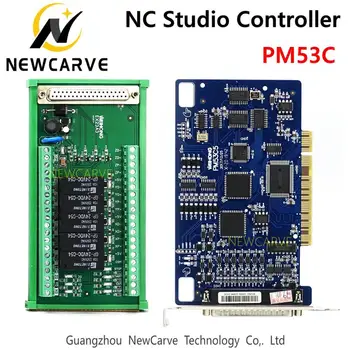 PM53C Nc Studija 3 Krypties Valdytojas Suderinama WEIHONG Kontrolės Sistema CNC Router NEWCARVE