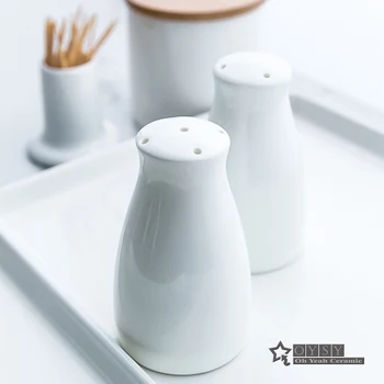 Porceliano druska ir pipirai populiarias vaiskiai balta kaulų kinijos druska butelis pipirai butelis kaulų kinija druska pipirai nemokamas pristatymas