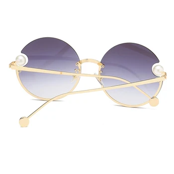 Prabangos Prekės Turas Taškus akiniai nuo saulės Moteris mados retro metalo rėmas atspalvių moterų vintage akiniai nuo saulės ponios oculos UV400
