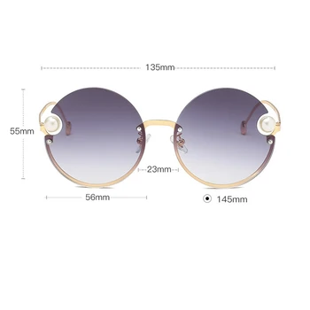 Prabangos Prekės Turas Taškus akiniai nuo saulės Moteris mados retro metalo rėmas atspalvių moterų vintage akiniai nuo saulės ponios oculos UV400