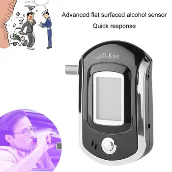 Profesionalus Alkoholio Testeris-LCD Ekranas Skaitmeninis Alkoholio Detektorius Didelio Jautrumo Breathalyzer