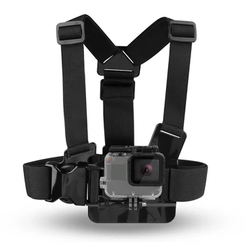 Profesionalų Fotoaparatą Krūtinės Diržas Reguliuojamas Dirželio tvirtinimas GoPro Hero 7 6 5 4 Patogūs Dėvėti mobiliojo Telefono Turėtojas Krūtinės Diržas