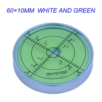 QASE Neprivaloma Šviesos Magnetinis Metalo Apskrito Universalus Mini Namų Mechaninė Lygio Prietaisų Tikslumą, 5mm/m 1PCS