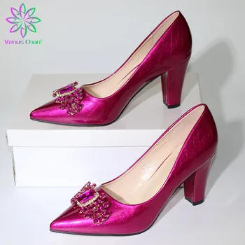 Rožių spalvos naujausias italų batai be atitikimo krepšiai PU odos, patogus siurbliai didmeniniams gera kaina, sandalai, batai