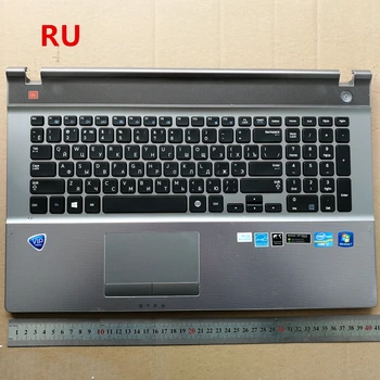 RU/Turkija/korėjiečių/Germeny/UK/JAV Naujų nešiojamojo kompiuterio klaviatūra su touchpad palmrest Samsung 550P7C-S02 NP550P7C 550P7C-S03