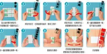 SALONSIP Cool Gel Pleistras (24pcs)/Qufengshi šalto Huoxue Tongluo Xiaozhongzhitong gipso / raumenų skausmas ir joi