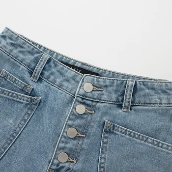 SEMIR Džinsai moterims pavasario 2020 naujų nedidelių kūginių plonas džinsinis audinys devynių taškų kelnes retro uosto stiliaus moterų kelnės