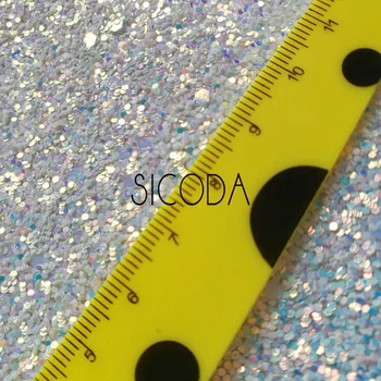 SICODA 137X45CM Diamond auksinių svogūnų blizgančiais odos audinio dizaineris audiniai, drabužiai, krepšiai apakinti liuminescencinės Gritt