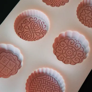 Silikono 3D Šokolado Muilas Pelėsių Tortas, Saldainiai Kepimo Formos Kepimo Skardą Lovelio Formos
