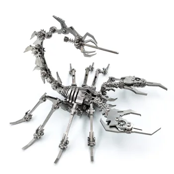 Skorpionų Karalius 3D Nerūdijančio Plieno 
