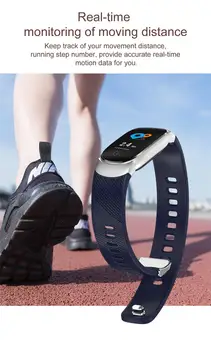 Smart Žiūrėti 2020 Vandeniui Smartwatch Širdies Ritmo Monitorius Pranešimų Ekrane Miego Tracker Sporto Fitneso Žiūrėti