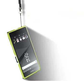 Sony Xperia Z5 Bamperis Atveju Pabrėžti Metalo Rėmelis Padengti Sony Xperia Z 5 E6603 E6633 E6653 Z5 Dual E6683 5.2