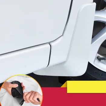 Sparnas mudguard modifikuotų šildomi priekinio ir galinio ratų minkšti plastikiniai failą purvo plytelių automobilių Reikmenys 