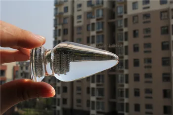 Stiklo Mini Analinis Žaislai 8*4cm, glassButt Kištuko,Sekso Žaislai suaugusiems, Kieme plug moterų/vyrų