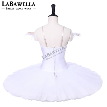 Suaugusiųjų white Professional etape tutu kostiumų spektaklis vaikams blynas balerinos tutu suknelė klasikinio šokio kostiumų BT9111