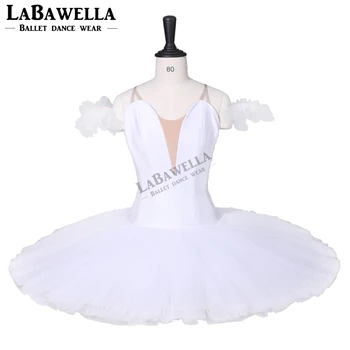 Suaugusiųjų white Professional etape tutu kostiumų spektaklis vaikams blynas balerinos tutu suknelė klasikinio šokio kostiumų BT9111
