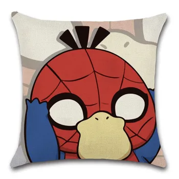 Superherojus juokinga spausdinti animacinių filmų pagalvėlė padengti užvalkalas dekoracija sweet home namas sofa-lova, kėdė vaikams, miegamojo dovana