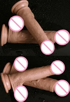 Tikroviškas Penis Didelis Didžiulis Dildo Su Siurbtuko Gumos Penis Sekso Žaislai Moters Moterų Masturbacija Penis Sekso Produktai