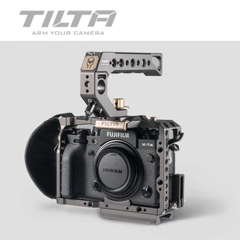 Tilta Fuji XT4 Kamera Narve Dslr Įrenginys, skirtas FUJIFILM XT3 XT4 Fotoaparatas dslr fotoaparatas narve TA-T04-C-G Šoninės rankenos Rankena Viršuje Pagrindo plokštė