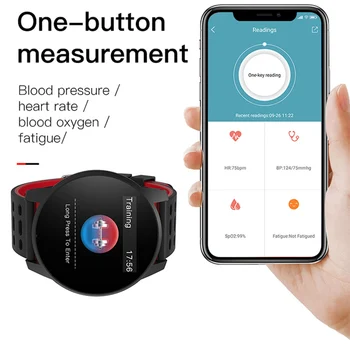 Top Sportas Smart Watch Vyrų, Moterų Širdies ritmo Monitorius Kraujo Spaudimas Fitness Tracker Smartwatch GPS Sport Watch 